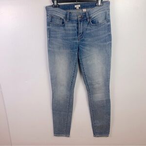 J.Crew Women jean women size‎ 28 Skinny med Rise wash ankle pants